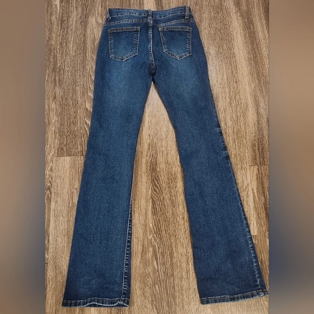 SHEIN Classic Blue Wide Leg Jeans